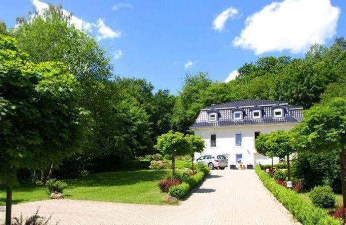 Weisses-Haus-Am-Kurpark-Fewo-Waldblick Quedlinburg Eksteriør billede
