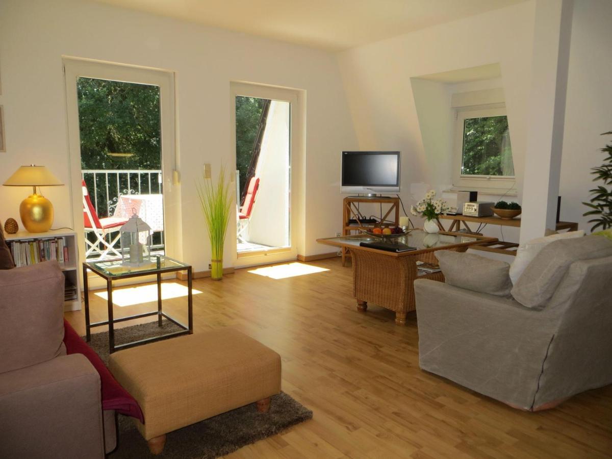 Weisses-Haus-Am-Kurpark-Fewo-Waldblick Quedlinburg Eksteriør billede